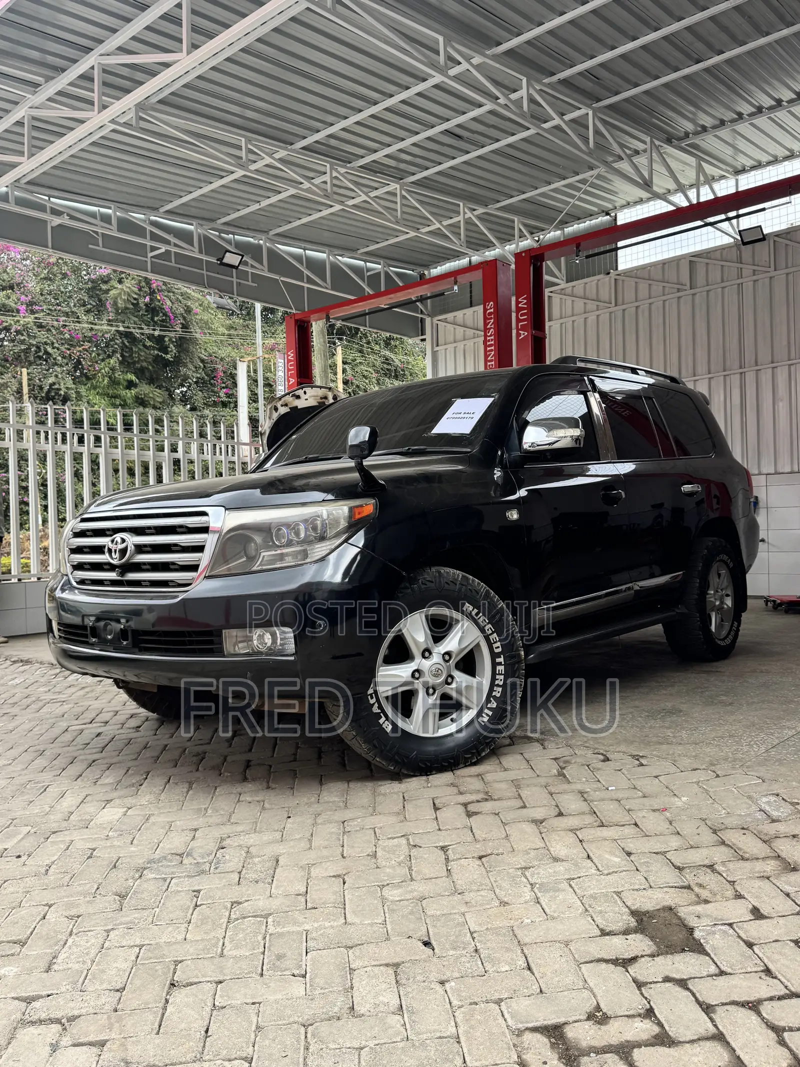 Toyota Land Cruiser 2008 Black