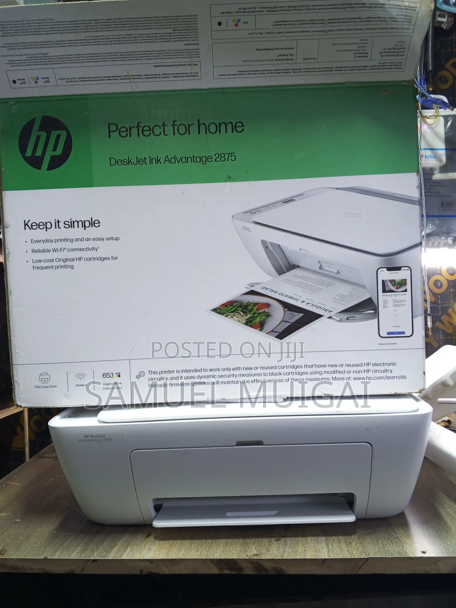 HP 2875 Printer - Print Scan Copy Wifi Ruiru