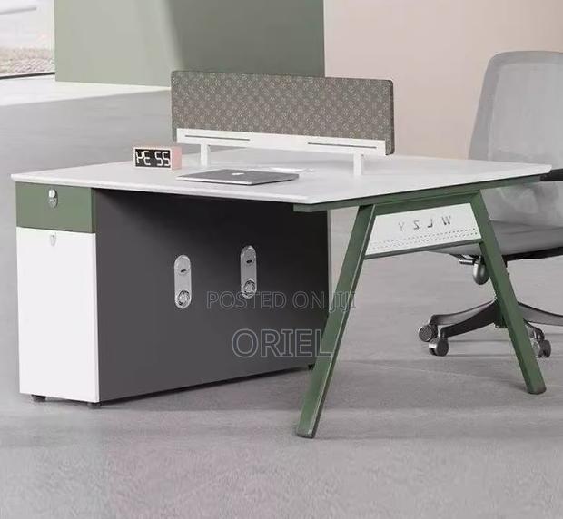 2 Way Modular Workstation Table : Workstation Table - thumbnail 4