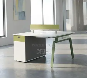 2 Way Modular Workstation Table : Workstation Table