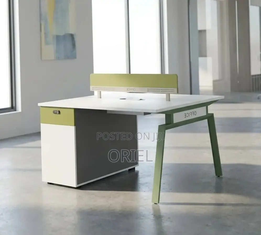 2 Way Modular Workstation Table : Workstation Table