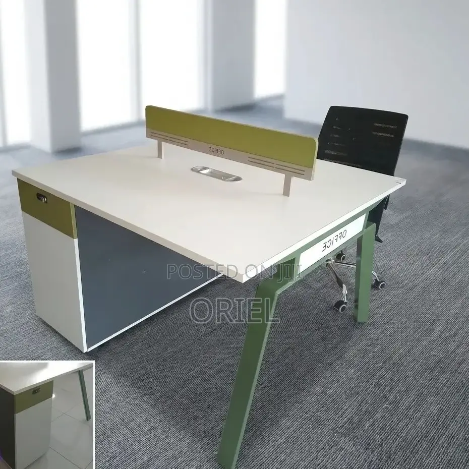 2 Way Modular Workstation Table : Workstation Table