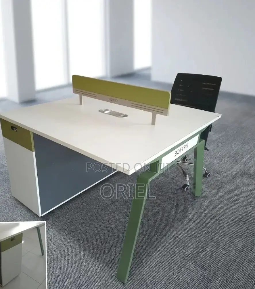 2 Way Modular Workstation Table : Workstation Table