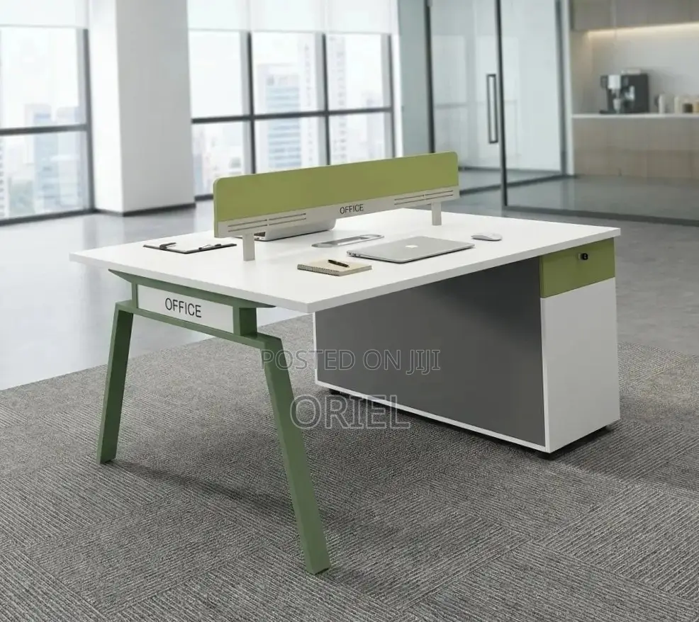 2 Way Modular Workstation Table : Workstation Table