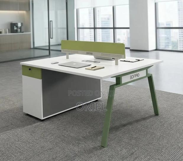 2 Way Modular Workstation Table : Workstation Table - thumbnail 14