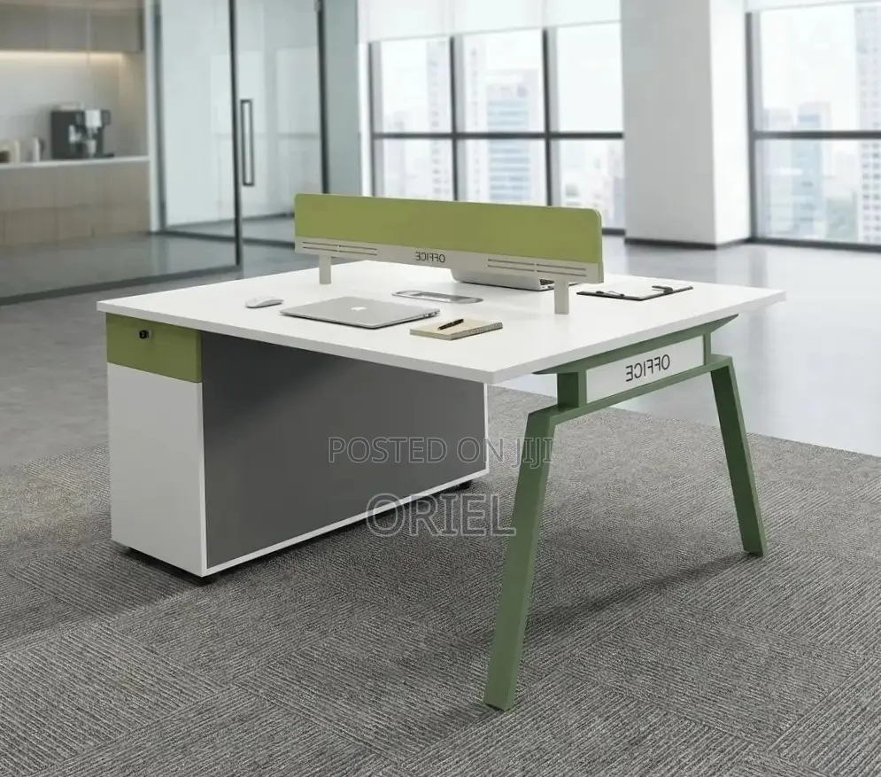 2 Way Modular Workstation Table : Workstation Table
