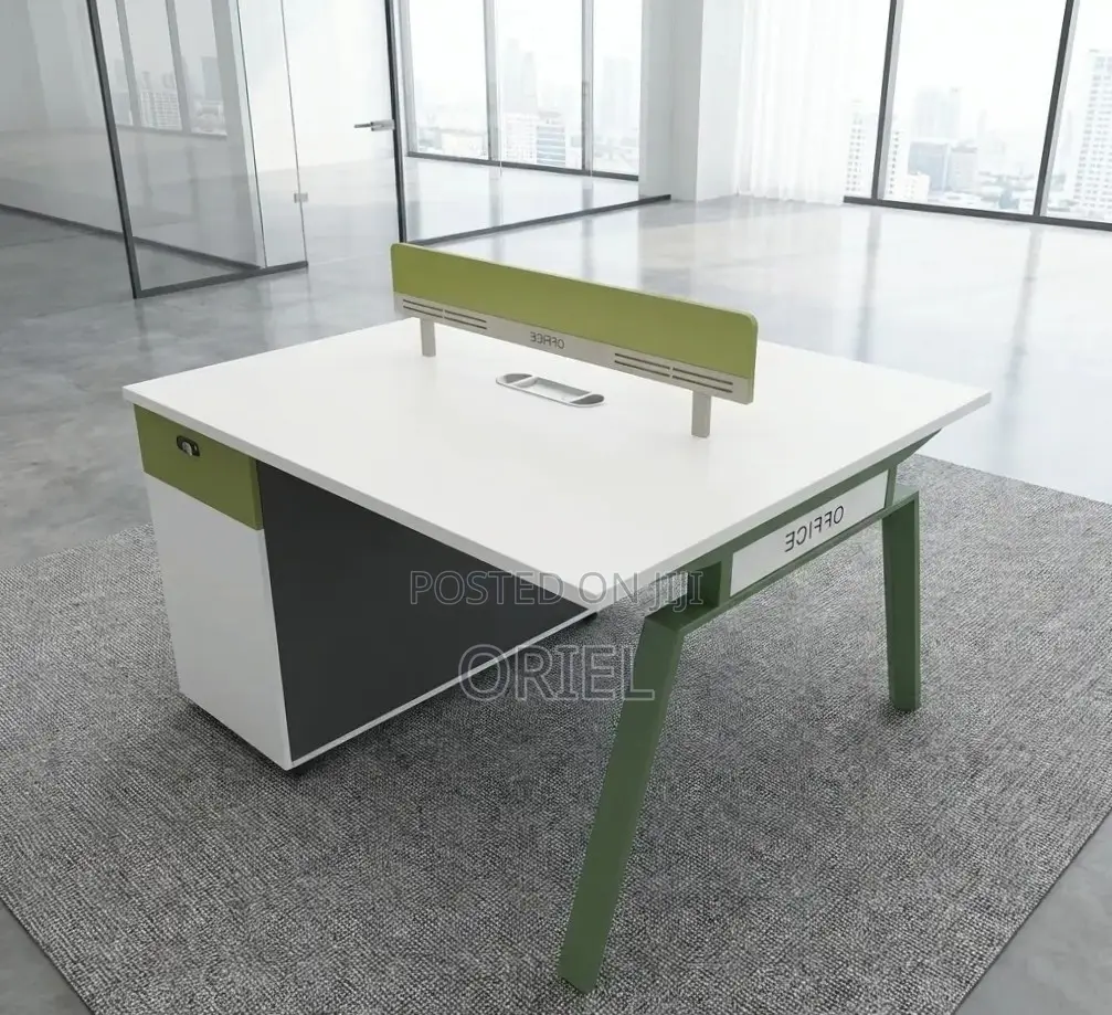 2 Way Modular Workstation Table : Workstation Table