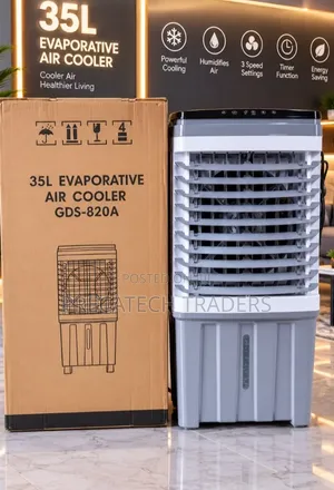 35L Portable Air Cooler – 3 Speed Settings Timer