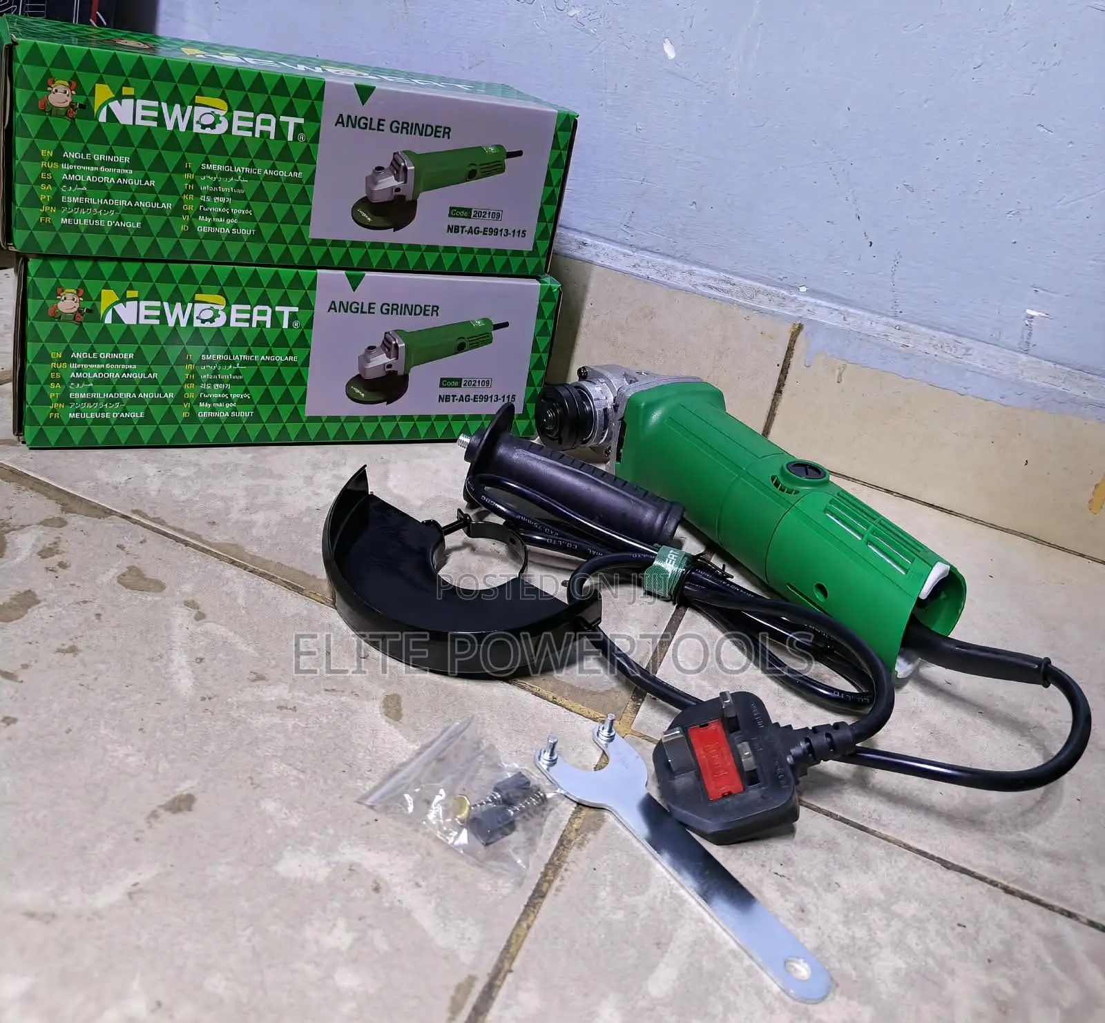 Newbeat 850W Angle Grinder 5"