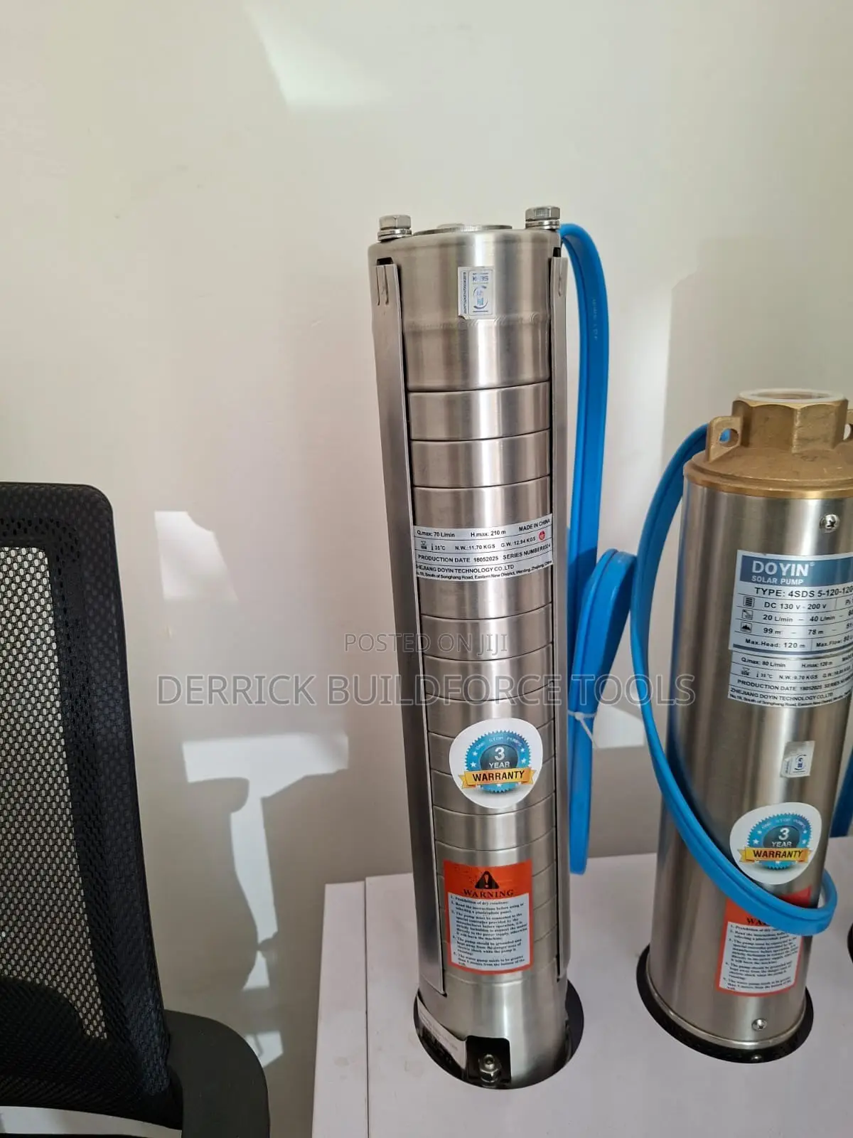4sps4.5-1500w 2Hp 210m Solar Submersible Water Pump(Stainless Steel)