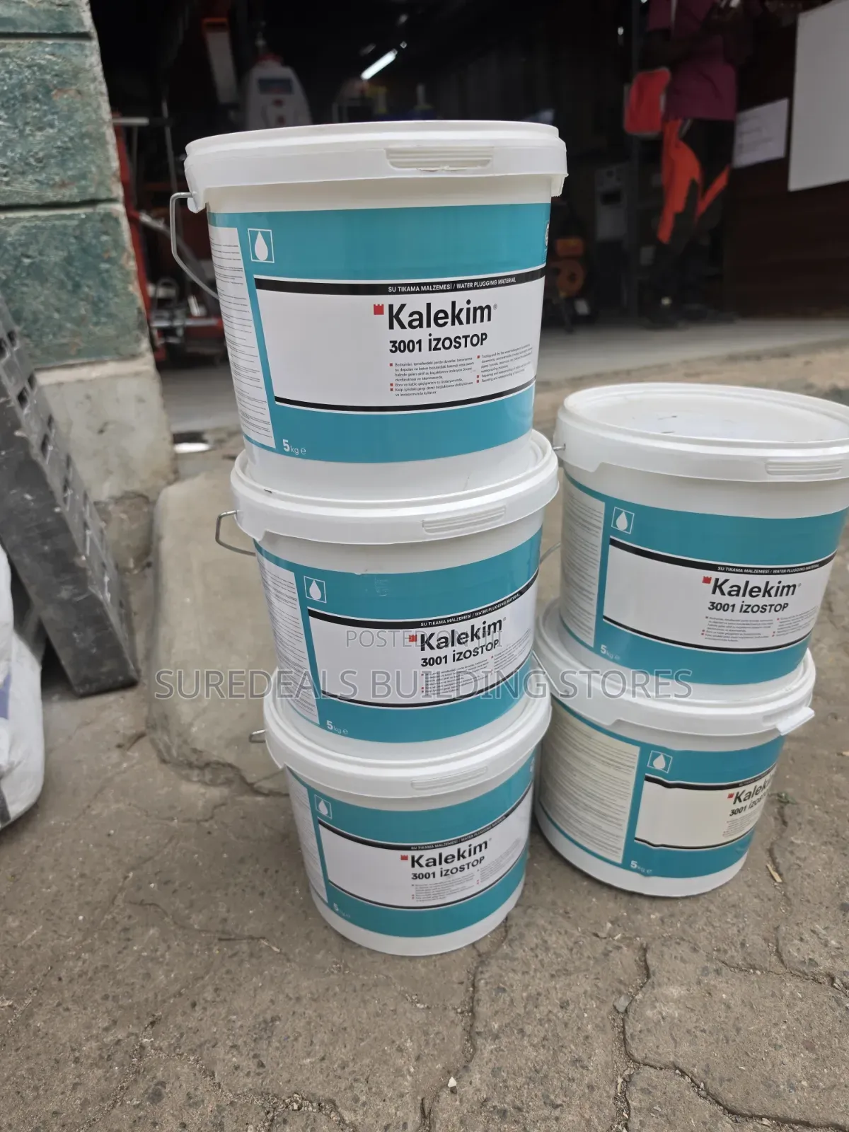 Kalekim 3001 Izostop- Waterplug Sealing Mortar