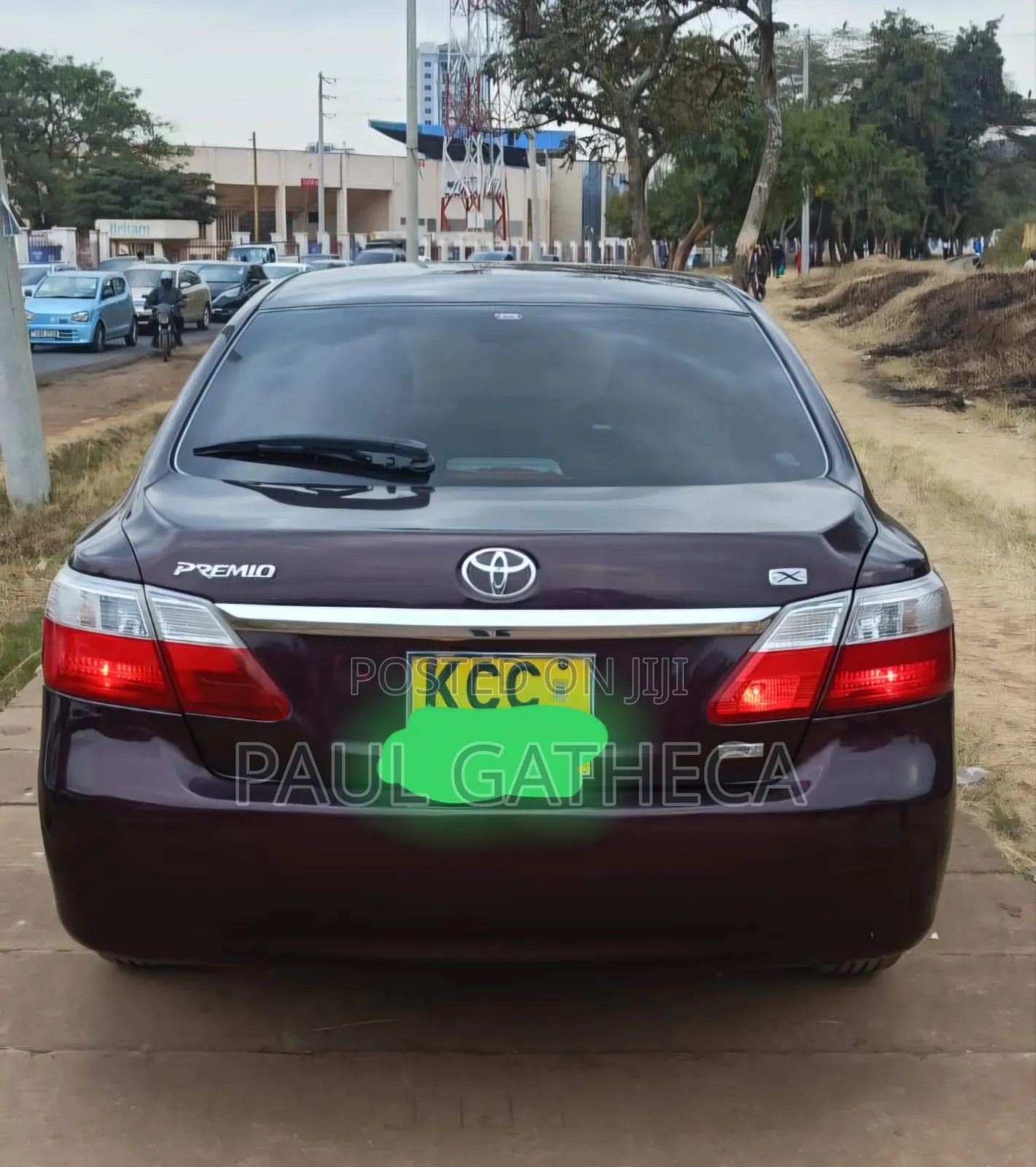 Toyota Premio 2008 Maroon