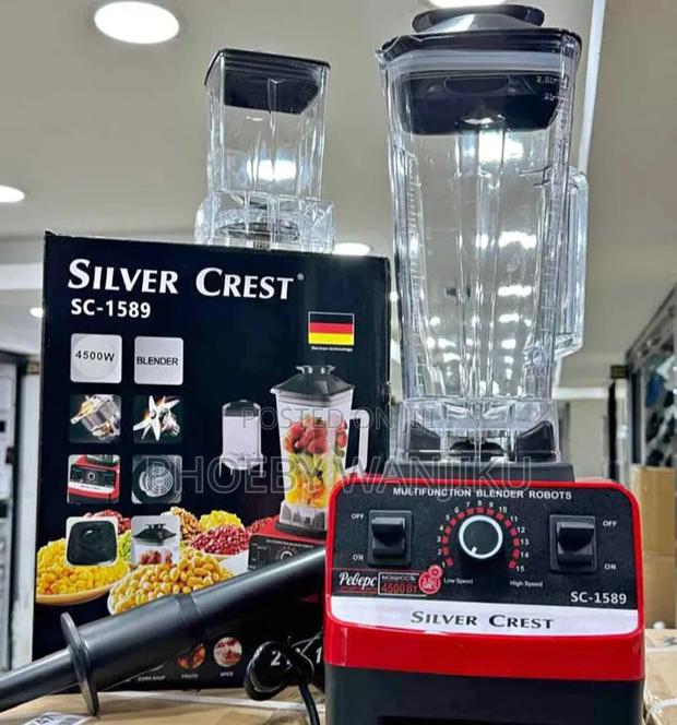 Silver Crest Blender - main view