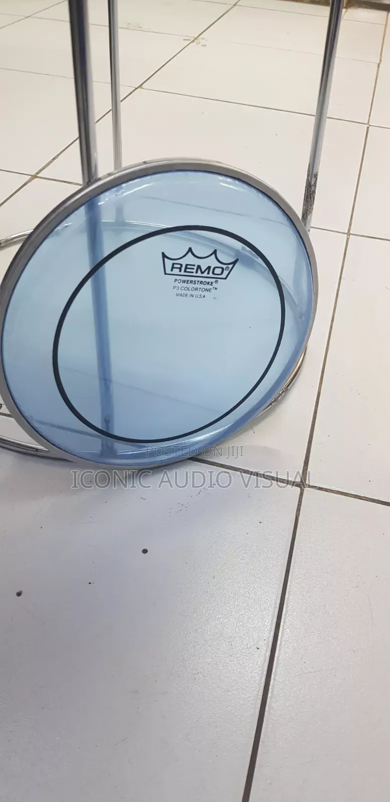 Remo Powerstrocke Drum Heads 8"