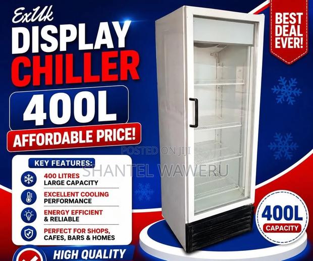 Excellent Cooling 400litres Display Refrigerator