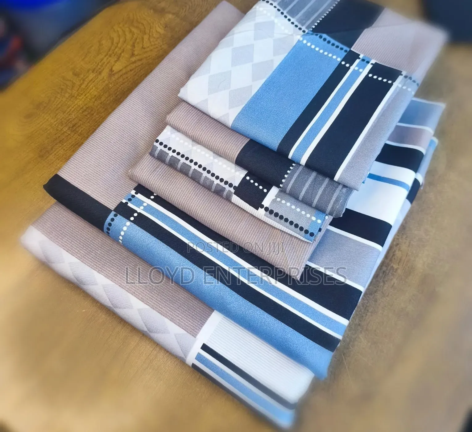 The New 125GSM 6pc Flat Cotton Bedsheet Set