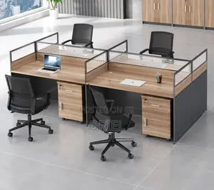 Office Workstation 4-Seater Workstation Table