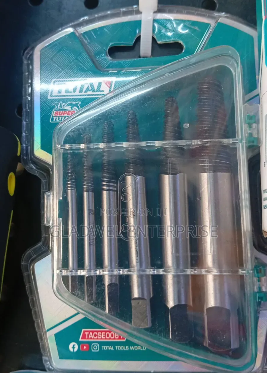 6pcs Total Screw Extractor Set