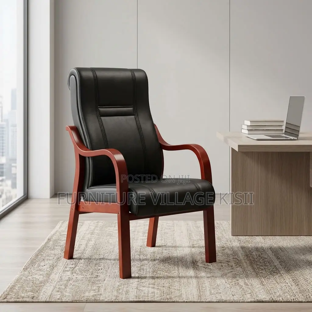 Executive Leather Visitor Seat