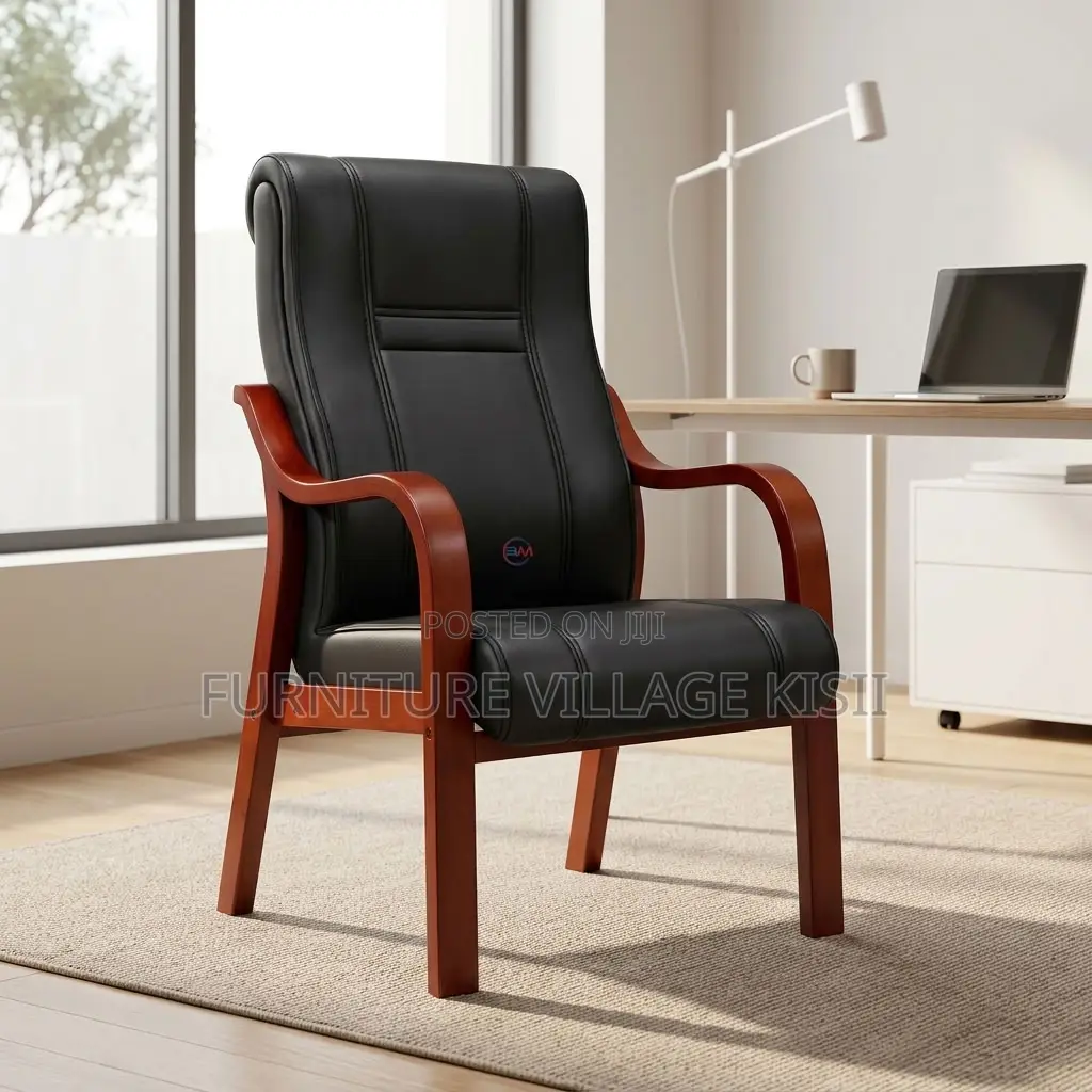 Executive Leather Visitor Seat