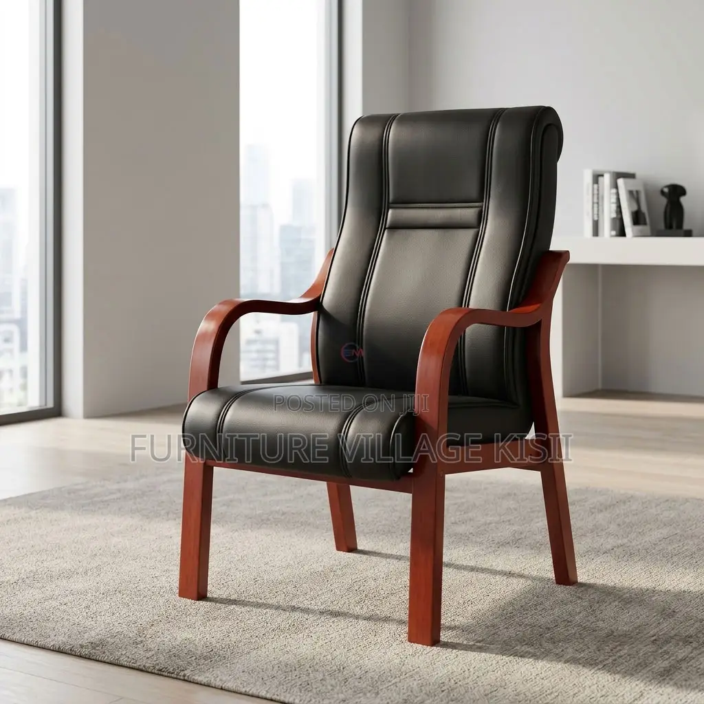 Executive Leather Visitor Seat