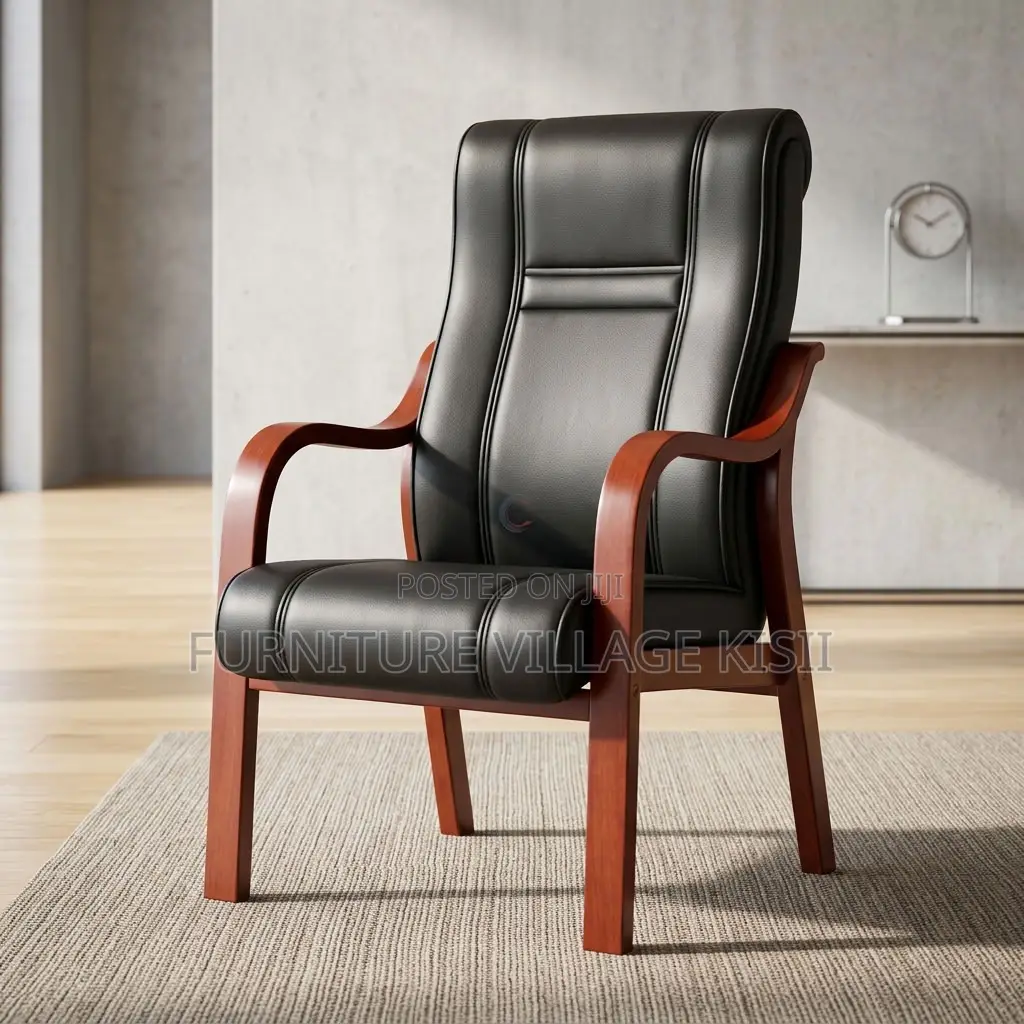 Executive Leather Visitor Seat