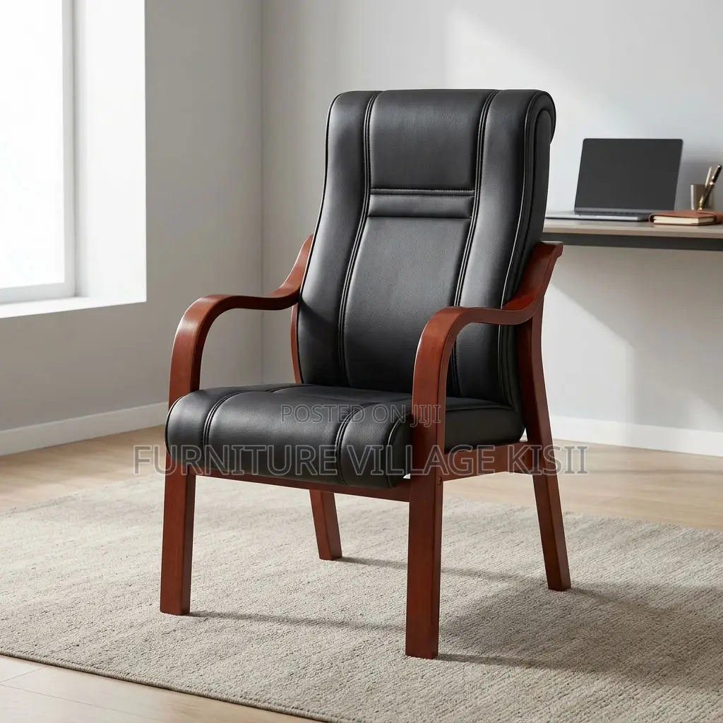 Executive Leather Visitor Seat