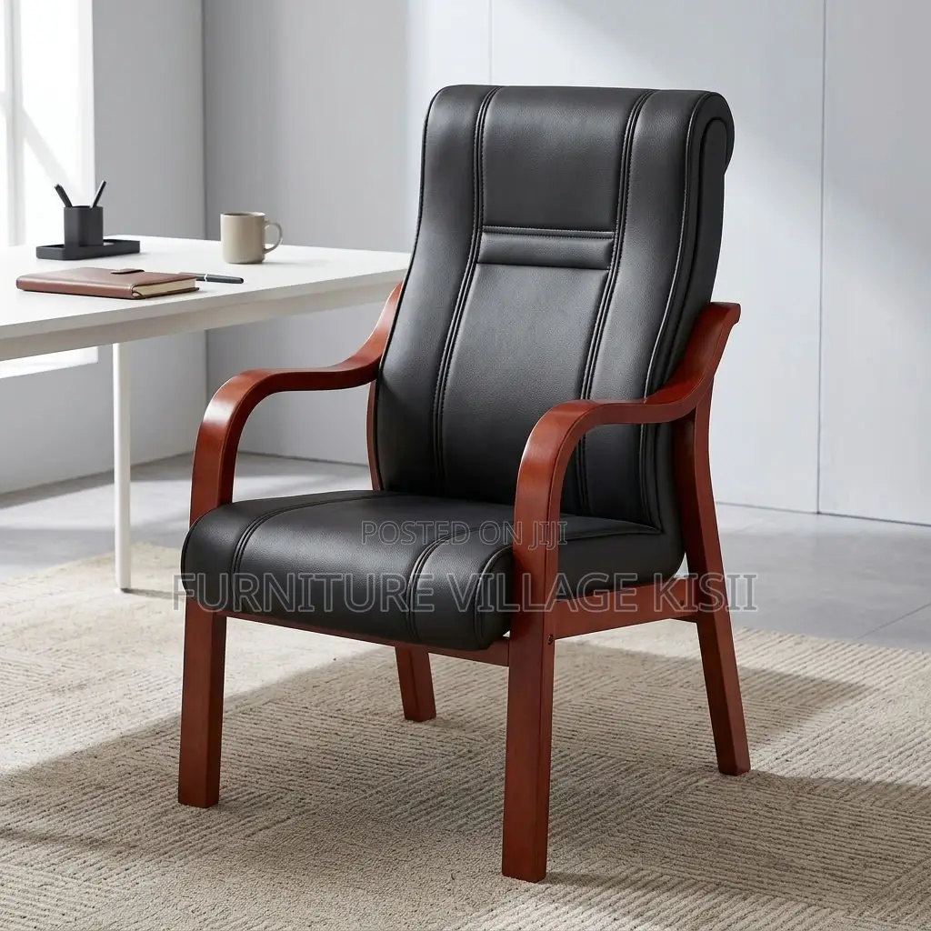 Executive Leather Visitor Seat