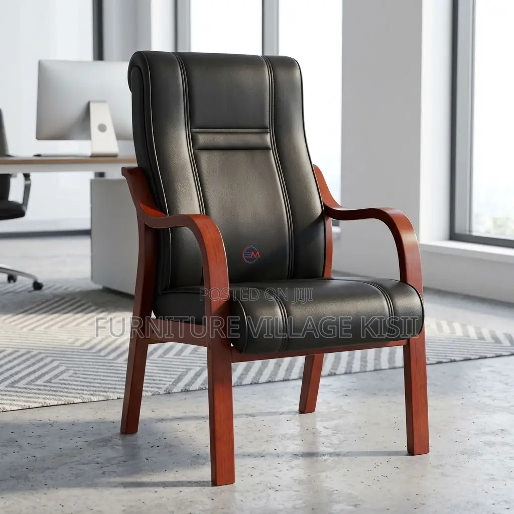 Executive Leather Visitor Seat