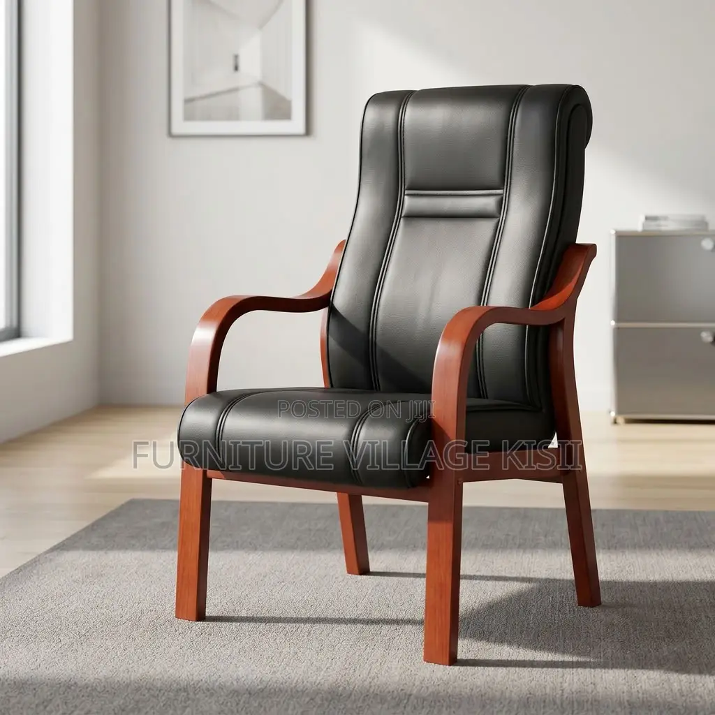 Executive Leather Visitor Seat