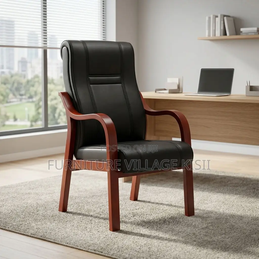 Executive Leather Visitor Seat