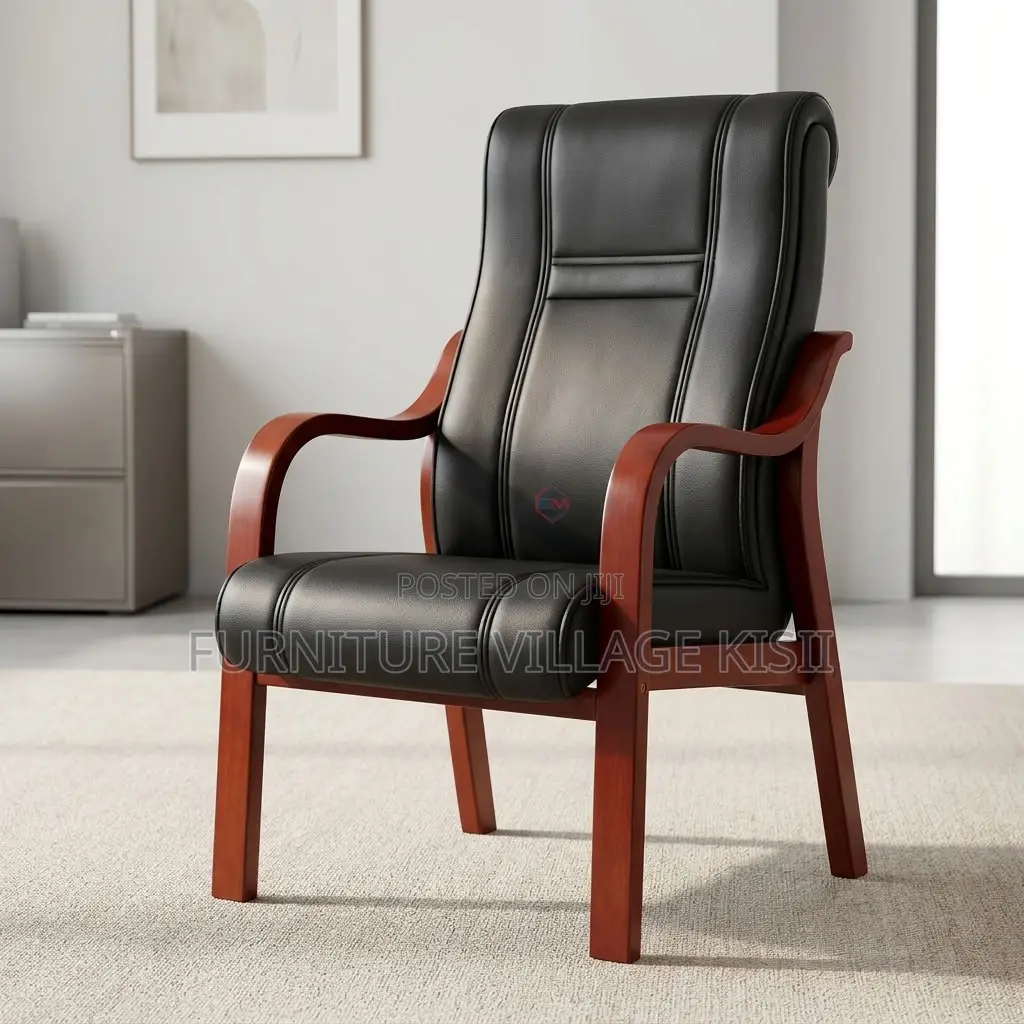 Executive Leather Visitor Seat