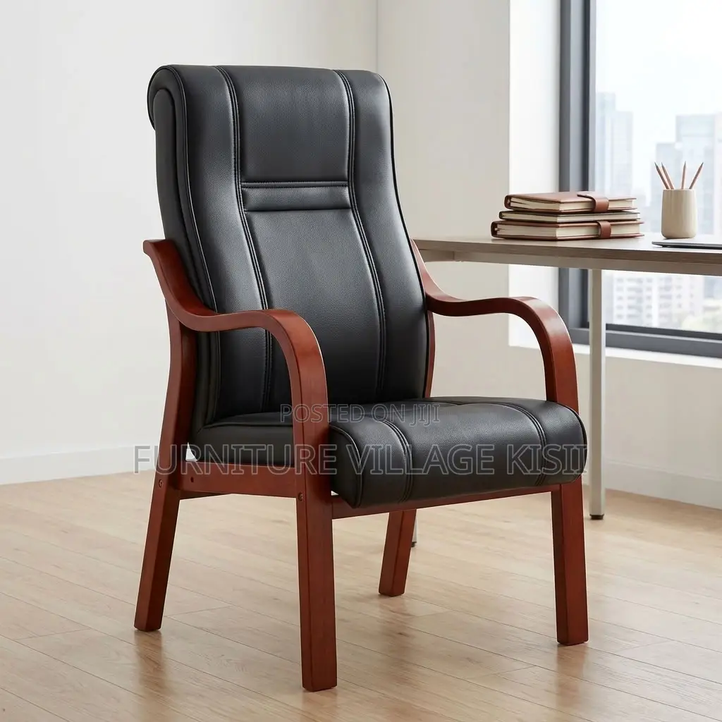 Executive Leather Visitor Seat