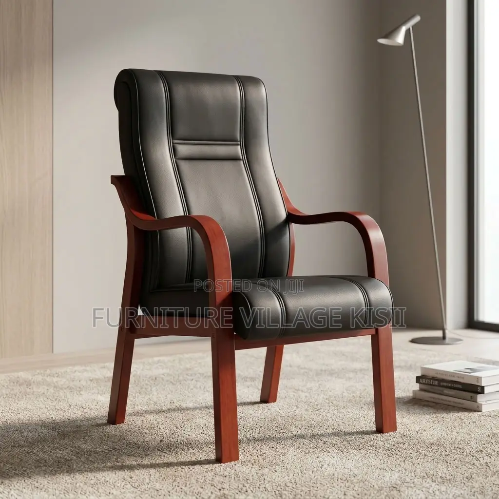 Executive Leather Visitor Seat