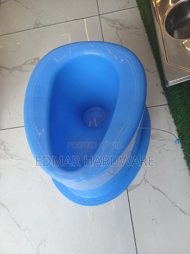 Plastic Ptrap Toilet - main view