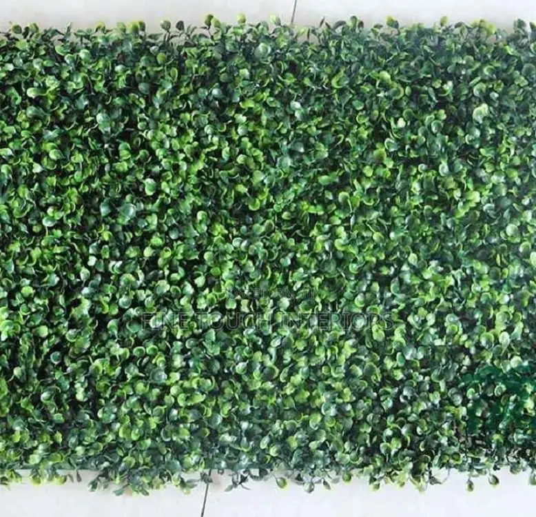 Realistic Green Artificial Hedge Panels