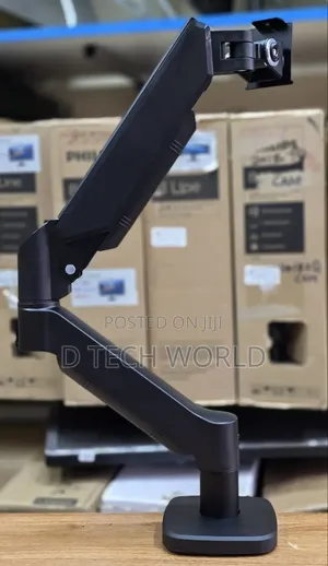Ergonomic Single Monitor Arm
Height Adjustable 
Upto 32 Inch Support