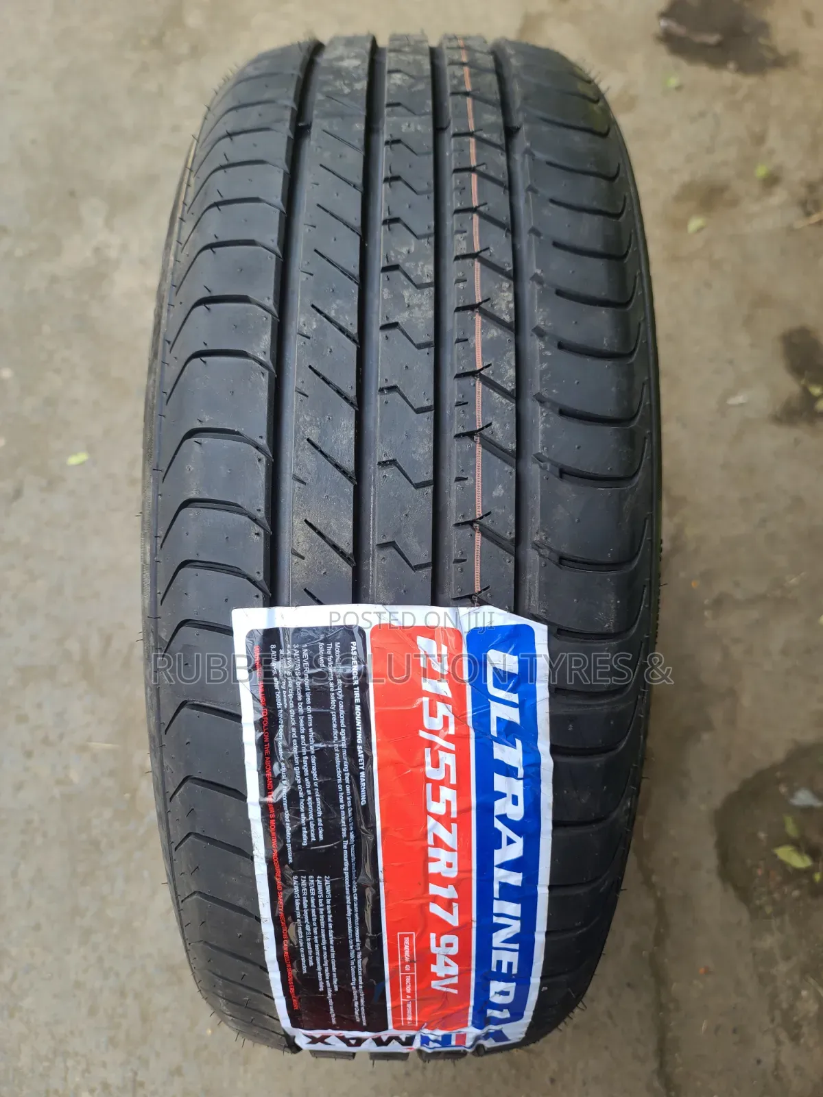 215 /55 R17 Vinmax Tyres 94v Ultraline D1