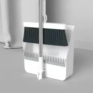 2 in 1 Broom With Dustpan Set