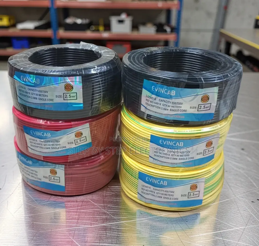 Durable Copper 1.0mm,1.5mm,2.5mm,4.0mm Single Core Wiring Cables
