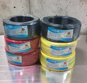 Durable Copper 1.0mm,1.5mm,2.5mm,4.0mm Single Core Wiring Cables