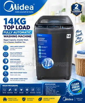 Midea 14kg Top Load Fully Automatic Washing Machine