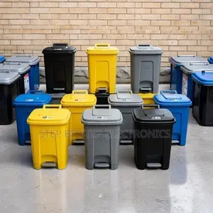 Exclusive Prices 30L Litres Hard Plastic Waste Garbage Dust Pedal Bin