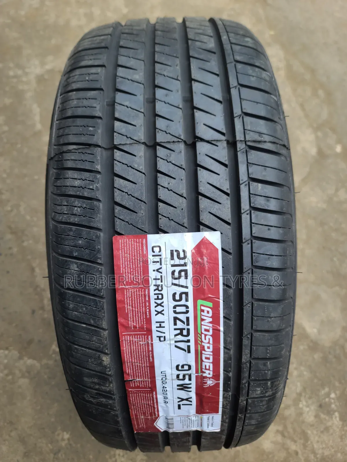 215 /50 R17 Landspider Tires 95w Xl Citytrax H/P Made in Thailand