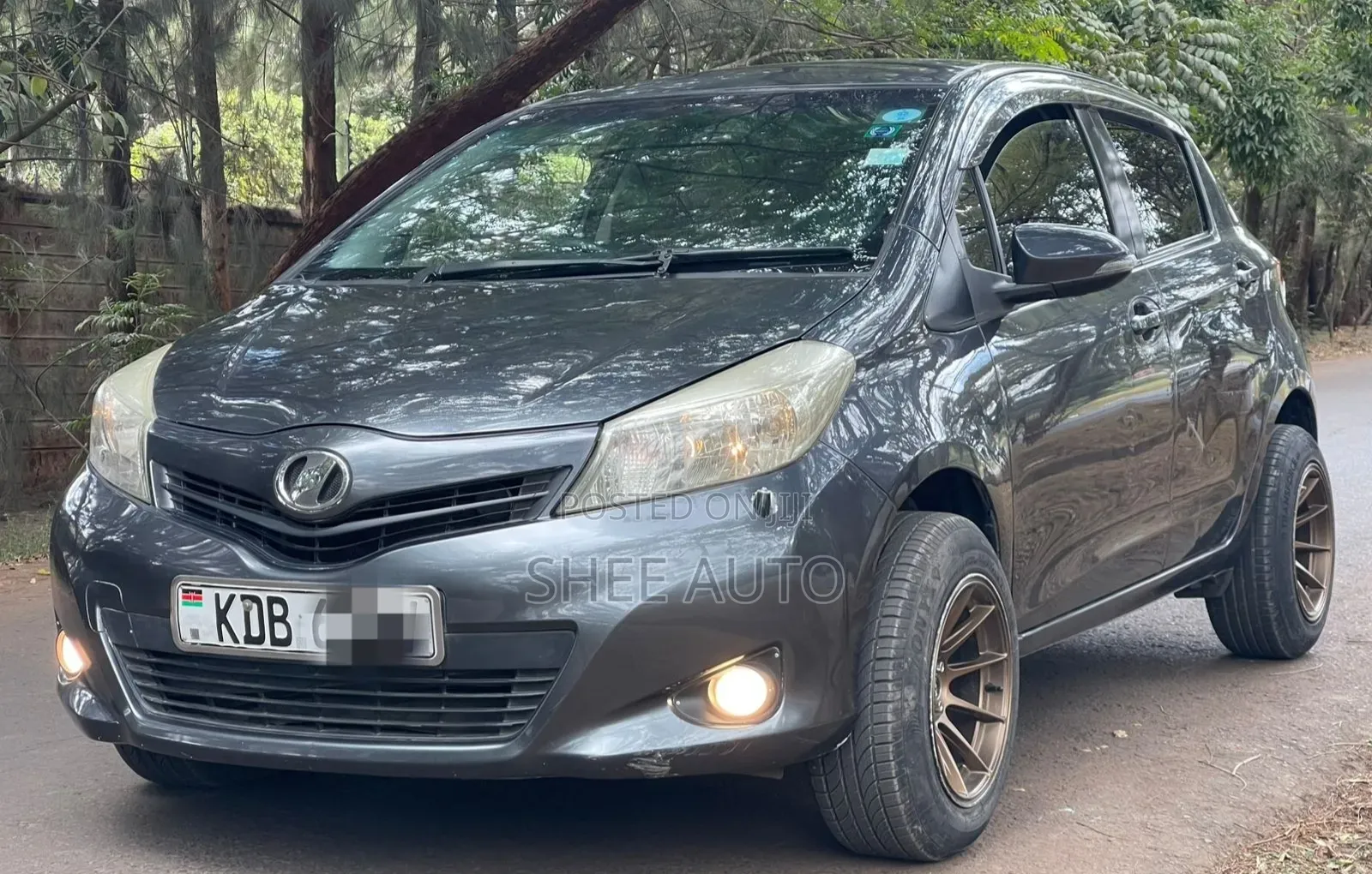 Toyota Vitz 2013 Gray
