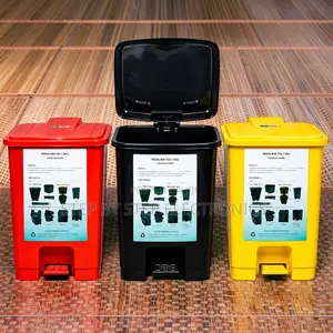 Wholesale Savings 30L Litres Hard Plastic Waste Garbage Dust Pedal Bin