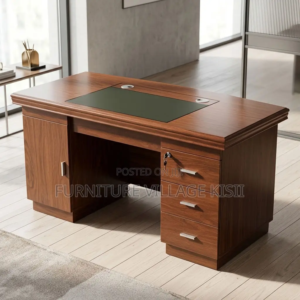 1.2m Mahogany Office Desk