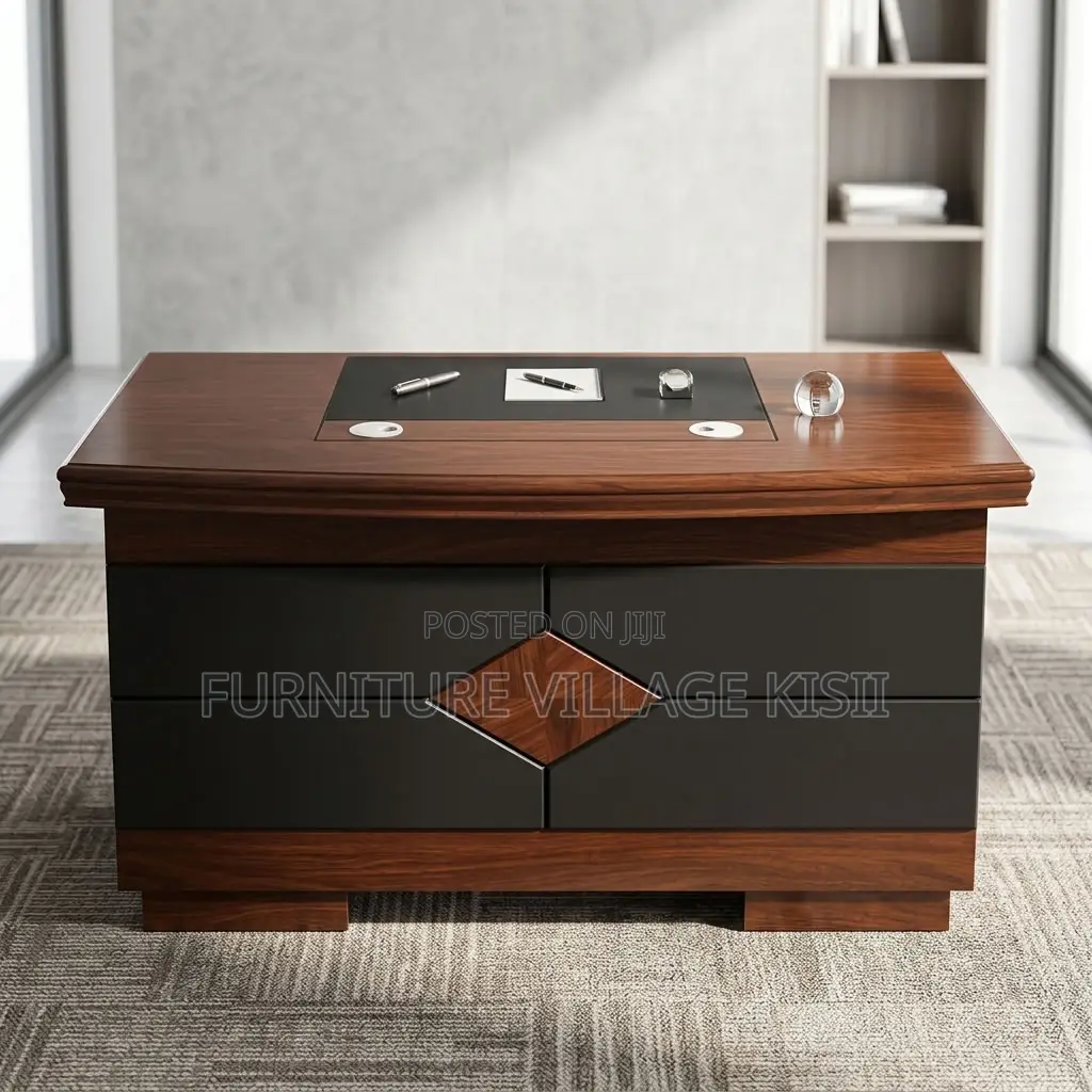 1.2m Mahogany Office Desk