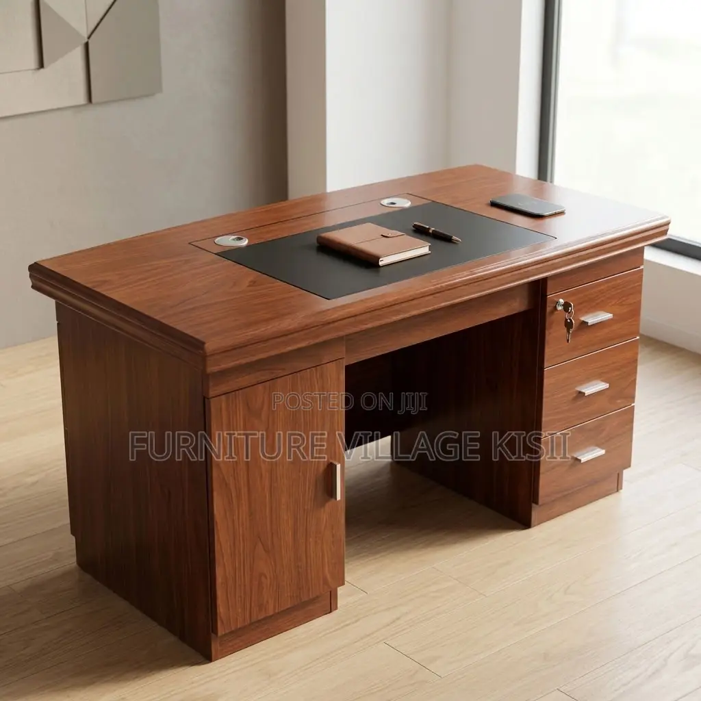 1.2m Mahogany Office Desk
