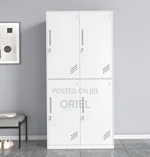Modern Office Cabinet : School 4-Door Storage Cabinet